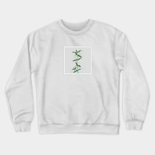 Real Floral Plant Leaf 2 Crewneck Sweatshirt